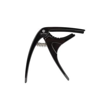 Imagem de Capotraste para Guitarra / Violão Harmonics CH-101BK PT