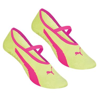 Imagem de Meia Puma Sapatilha Pilates Antiderrapante Feminina