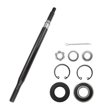 Imagem de USTAR Kit de eixo traseiro do lado do passageiro compatível com carrinho de golfe EZGO TXT/modelos elétricos medalhista 1994-2013 Substituição # 20377-G12