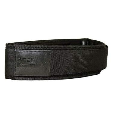 Imagem de Cinto de levantamento de peso APEX de couro premium Bear KompleX, suporte abdominal e traseiro para exercícios em casa, levantamento de peso, agachamentos, crossfit e treinamento de peso, prendedores de perfil baixo