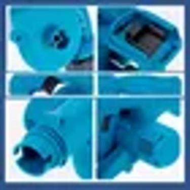 Imagem de Soprador De Folhas A Bateria 48v 5 Em 1 Aspirador Azul - luatex
