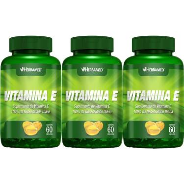 Imagem de Kit 3X Vitamina E - 60 Cápsulas - Herbamed-Masculino