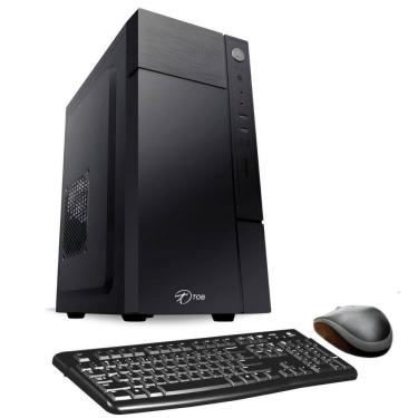 Imagem de Computador TOB Intel Core i3 com SSD 240GB Memória 8GB Teclado e Mouse Windows 10 Trial Desktop PC CPU
