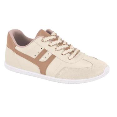 Imagem de Tenis Moleca Casual Ref 5827.101.18014 Branco Off/nude 036