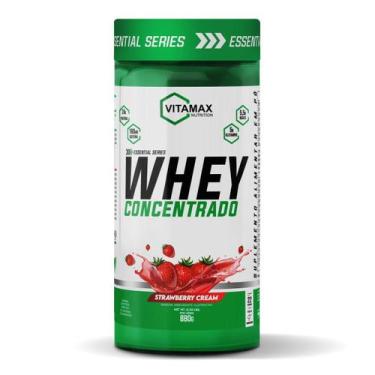 Imagem de Suplemento em Pó Whey Protein Concentrado 100% 880g Vitamax - Vitamax 