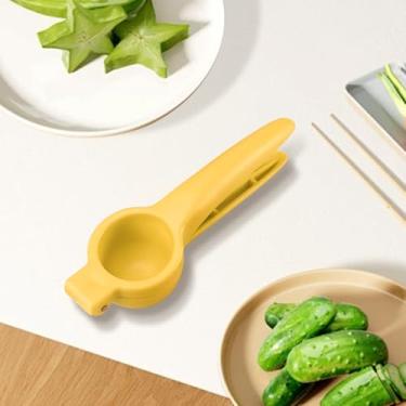 Imagem de Máquina de suco multifuncional, liquidificador elétrico para frutas, legumes, vitaminas e gelo, amarelo