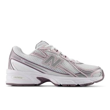 Imagem de New Balance Tênis masculino FuelCell 996 V4 Hard Court, Vinho gelado/branco/açúcar rosa/prata metálico, 44