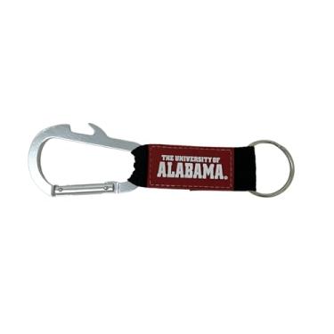 Imagem de Chaveiro NCAA Alabama Crimson Tide mosquetão, vermelho, tamanho único