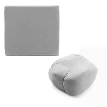 Imagem de Borrachas amassadas para artistas, pacote com 2 borrachas para desenho, borracha cinza amassável de tamanho grande para artistas de desenho, lápis de carvão, suprimentos de esboço