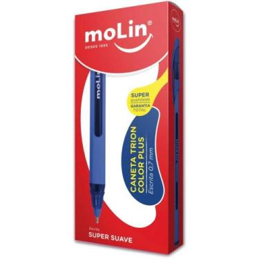 Imagem de Caneta Esferografica Trion Azul - Molin