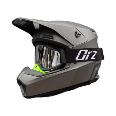 Imagem de Capacete Completo Para Corrida off Road De Motocicleta E Bicicleta, Ra