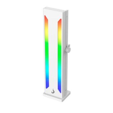 Imagem de Suporte para GPU Rise Mode, ARGB, 500mm, Aura V2, Branco - RM-SPVG-02-
