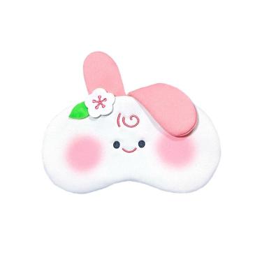 Imagem de Máscara de dormir Cute Bunny Cartoon Máscara de olhos de pelúcia