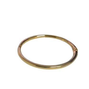 Imagem de Bracelete Feminino em Banho de Ouro 18k, Estilo Encaixe