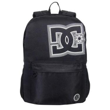 Imagem de Mochila Escolar Menino Esportiva C/ Porta Notebook Dc Shoes, Preto