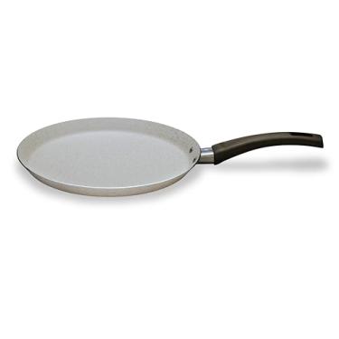 Imagem de Multiflon, Crepeira Panquequeira Aluminio Antiaderente, Ekó, Bege, 22cm Resistente Elegante Durável e Saudável