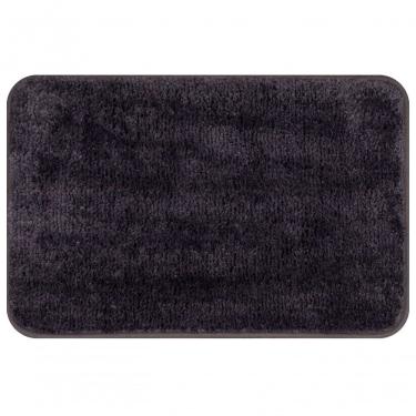 Imagem de Tapete De Microfibra Soft Color Grafite 60x40cm - Uzoo Tapete Microfibra Soft Color 60x...