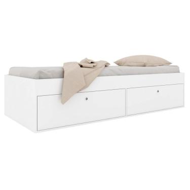 Imagem de Cama Solteiro Tókio Cm800 4 Portas Branco - Art In Móveis