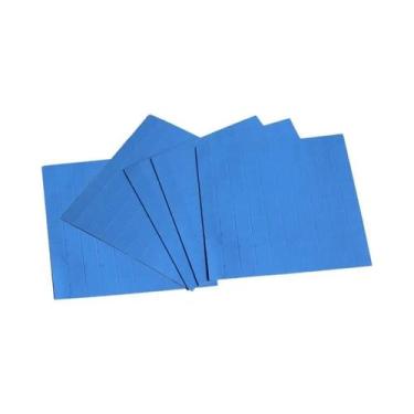 Imagem de 100 Peças De Almofada De Silicone Condutora Térmica 10x10x1mm Para GPU