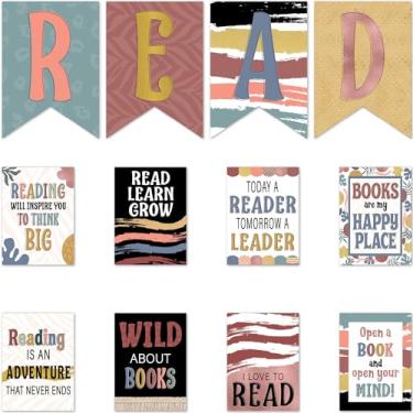 Imagem de Teacher Created Resources Quadro de avisos Wonderfully Wild Read