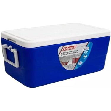 Imagem de Caixa Térmica 28 QT (26,5 L), 36 Latas, Coleman, Azul