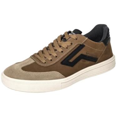 Imagem de Sapatenis Masculino Couro Visual Moderno Confortável Pegada