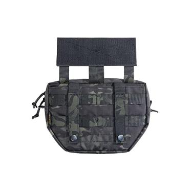 Imagem de EXCELLENT ELITE SPANKER Bolsa tática para ferramentas Molle com kit de transporte de gancho e laço para colete tático (preto multicam)