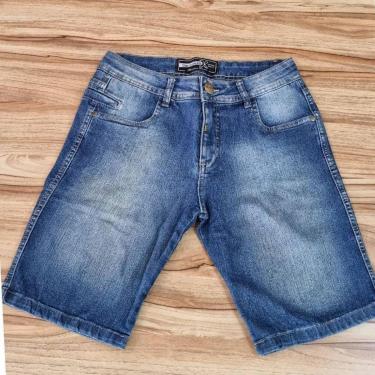 Imagem de Bermuda Jeans Masculina Squadrão Jeans Tradicional-Masculino