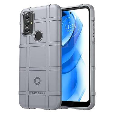 Imagem de IDEWEI Capa para Moto G Play 2023, fibra de carbono refinada, anti-queda, anti-impressões digitais, proteção integral. A capa do telemóvel é compatível com Moto G Play 2023