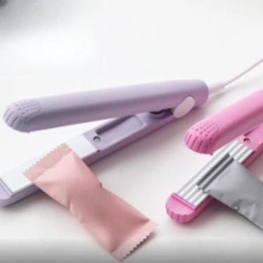 Imagem de Seladora de Embalagem Plástica Portátil Bivolt para Alimentos e Artesanato – Sela Sacos Fácil e Seguro (Branca,Flat)