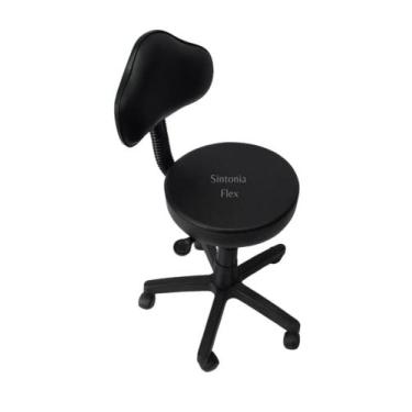 Imagem de Cadeira Secretaria Mocho Verona Estética Dentista,Manicure, - Sintonia