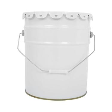 Imagem de Bothyi Lata de tinta metálica multifuncional com alça, recipiente para tinta, balde utilitário para adesivos, vernizes e revestimentos, para melhorias, 10l