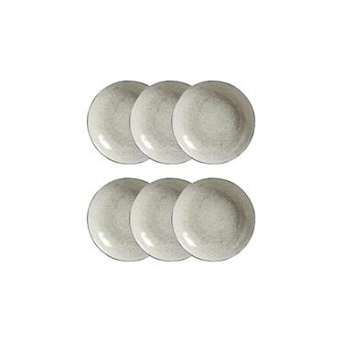 Imagem de Conjunto de Pratos Fundos Porto Brasil Bio Pistache 1,1 litros – 6 Peças