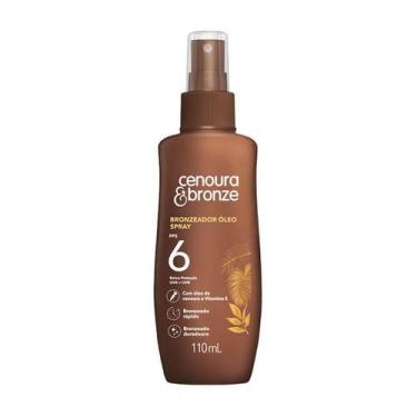 Imagem de Bronzeador Corporal em Óleo Cenoura & Bronze Spray FPS6 110ml - Cenour