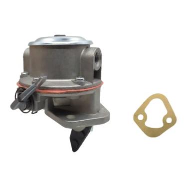 Imagem de TTParts Bomba de elevação de combustível compatível com/substituição para trator Ford Holland - D8Nn9350Ab, trator Massey Ferguson 165 175 175 UK 178 UK 180 1844 220 Retroescavadeira 255 265 274-4