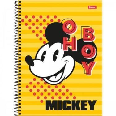 Imagem de Caderno Universitário Mickey Mouse 10 Matérias