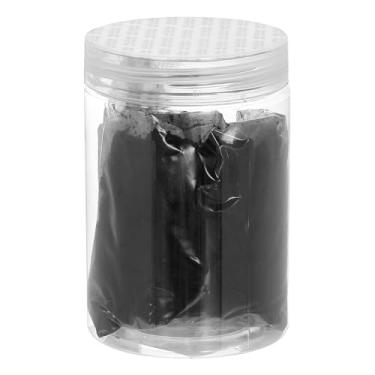 Imagem de HARFINGTON Pigmento de óxido de ferro em pó de concreto 500 malha 3,5oz (100 g) pigmento de argamassa de óxido de ferro para pintura de azulejo pastel cimento concreto, preto metálico