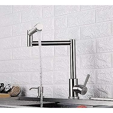 Imagem de YYBOES Torneira Torneira de latão para filtro de água de cozinha torneira de bronze preto torneira de cozinha pia torneira de cozinha água