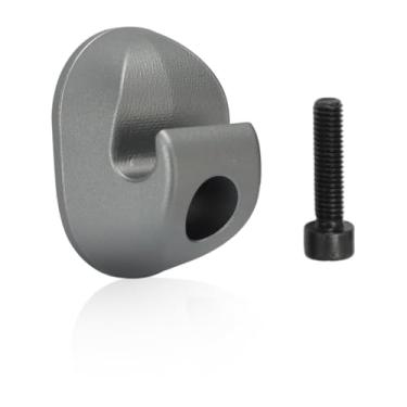 Imagem de motoparty Clipe de alumínio para viseira solar para Kenworth Peterbilt Substituição de atualização interior para S16-1023-661 (F01377-2) 1 peça