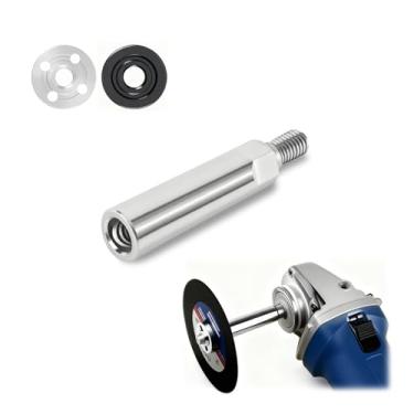 Imagem de Haste de extensão, alavanca adaptadora de máquina de polimento de rosca M10, extensões de rebarbadora para esmerilhadeira/polidora angular de 100 tipos (1 peça)