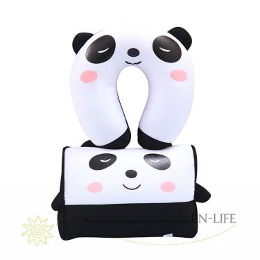 Imagem de Almofada de brinquedo de pelúcia Lovely Musical Panda 60 cm em algodão e pelúcia