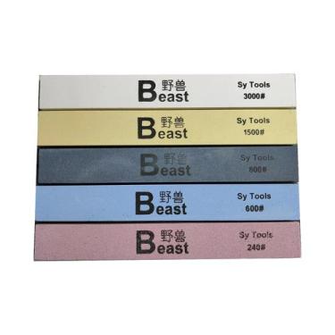 Imagem de Conjunto De Pedras De Afiar Facas De Coríndon 5 Peças Para Afiador De 