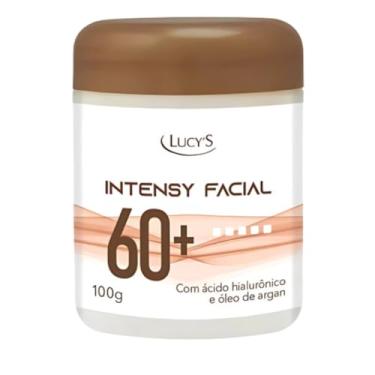 Imagem de Creme Facial Rosto 60 Para Rugas Antirrugas Antissinais com Ácido Hialurônico e Óleo de Argan 100g