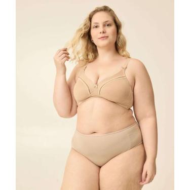 Imagem de Sutiã Redutor Laço DelRio-95538, Marrom, 50
