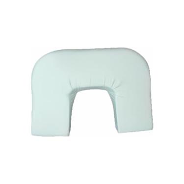 Imagem de Almofada Amamentacao Gemeos Grande Lisa Verde Gemelar