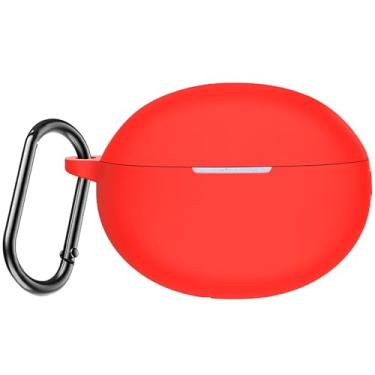 Imagem de USTIYA Capa para Huawei Freebuds 6i 2024 y Freebuds 5i 2022 capa de proteção para fones de ouvido sem fio de silicone macio de corpo inteiro com chaveiro acessórios para fone de ouvido Funda Carcasa