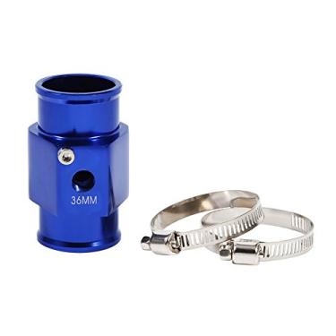 Imagem de Generic Adaptador de Mangueira do Radiador, Tubo de Junção de Temperatura da água Azul para Medidor de Temperatura Preciso, Encaixe para Identificação de 36mm. Mangueira - Conjunto de 5 Peças para