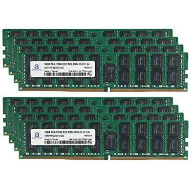 Imagem de Adamanta Atualização de memória de servidor de 256 GB (8 x 32 GB) compatível com Dell Precision Workstation Tower 5810 DDR4 2133MHz PC4-17000 ECC Chip registrado 2Rx4 CL15 1.2v DRAM RAM