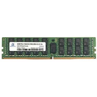 Imagem de Adamanta Atualização de memória de servidor de 32 GB (1 x 32 GB) para Dell PowerEdge T430 DDR4 2133MHz PC4-17000 ECC Chip registrado 2Rx4 CL15 1.2V DRAM
