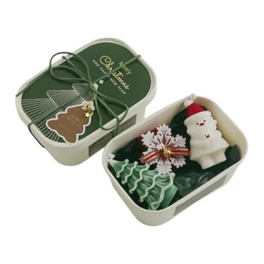 Imagem de Vela Perfumada | de Artesanato para Aromaterapia e Decoração - Velas Aromáticas Em Forma De Árvore De Natal,para Mãe Aniversário Casa dos Namorados Feriado Casa